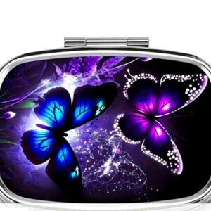 Butterfly pill container